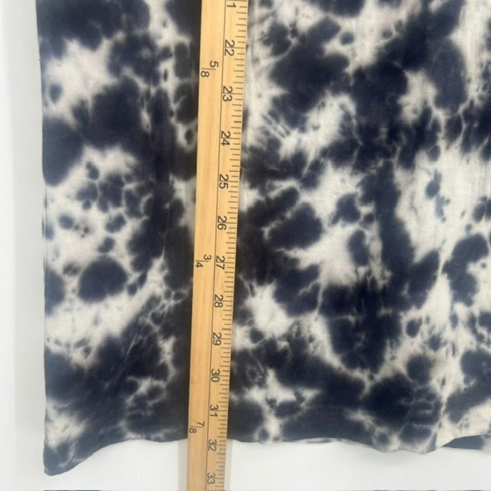 NWT True Religion Blue Tie Dye Loungewear Tank Top Shirt Size Large